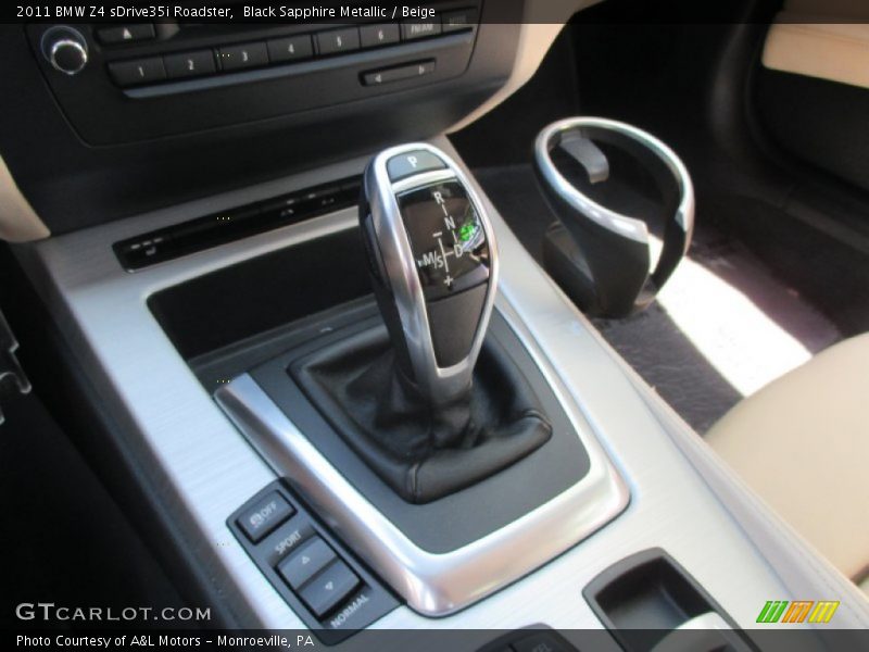 Black Sapphire Metallic / Beige 2011 BMW Z4 sDrive35i Roadster