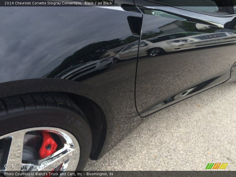 Black / Jet Black 2014 Chevrolet Corvette Stingray Convertible