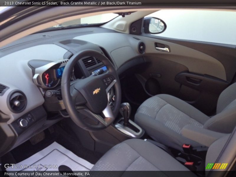 Black Granite Metallic / Jet Black/Dark Titanium 2013 Chevrolet Sonic LS Sedan