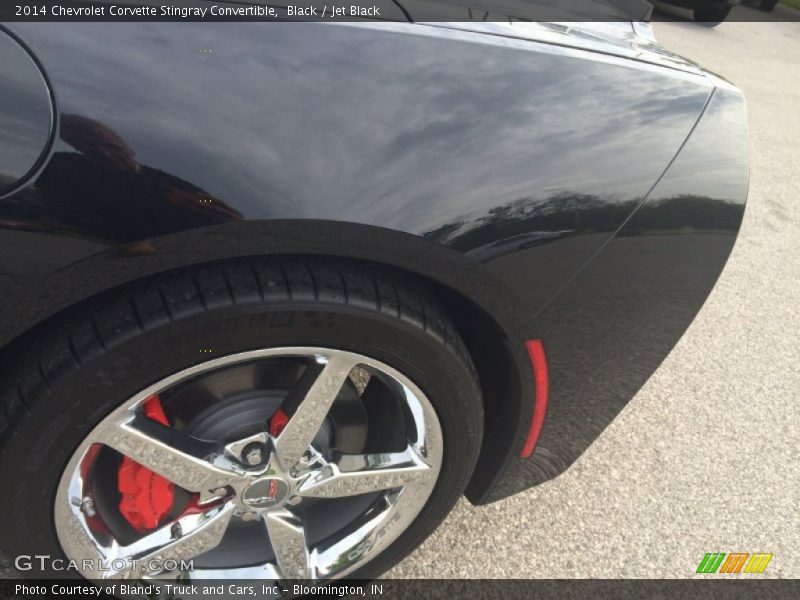 Black / Jet Black 2014 Chevrolet Corvette Stingray Convertible