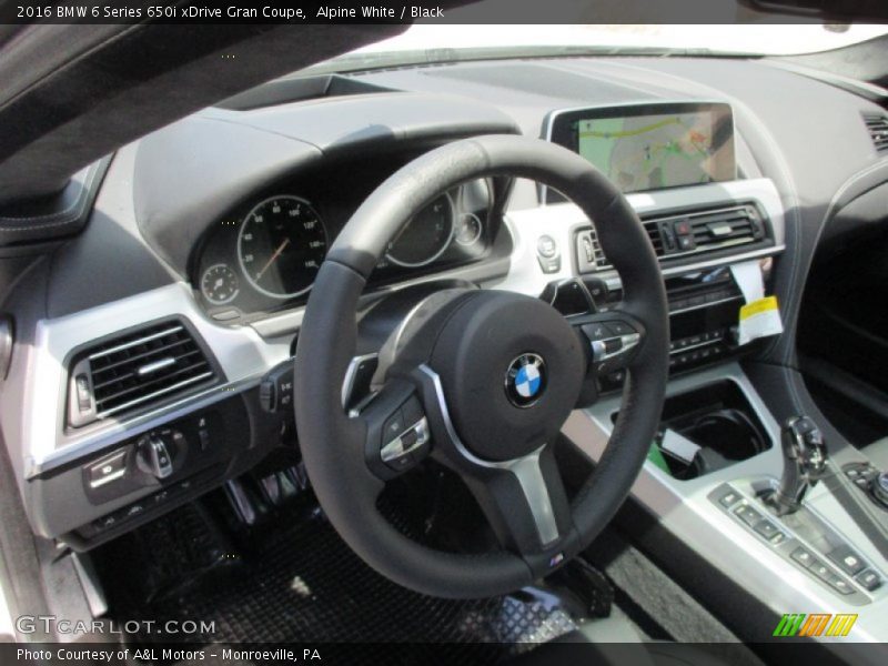 Alpine White / Black 2016 BMW 6 Series 650i xDrive Gran Coupe