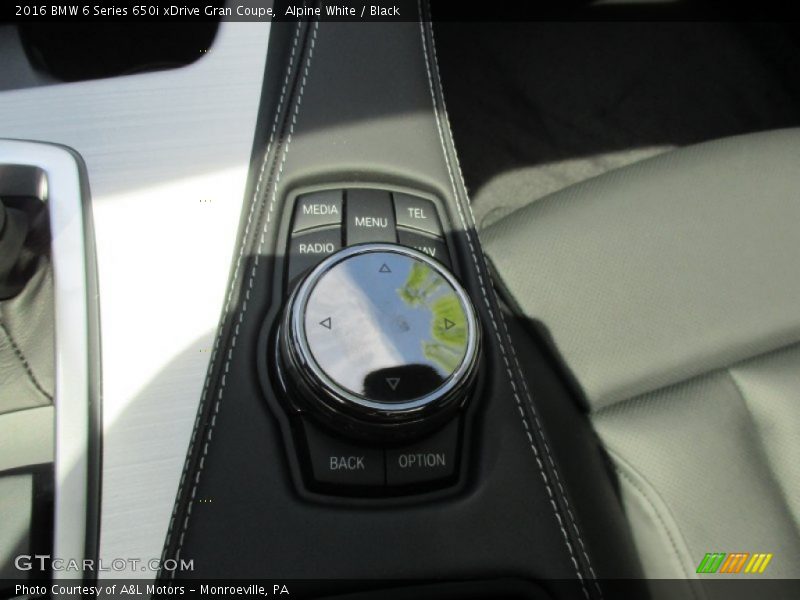 Alpine White / Black 2016 BMW 6 Series 650i xDrive Gran Coupe