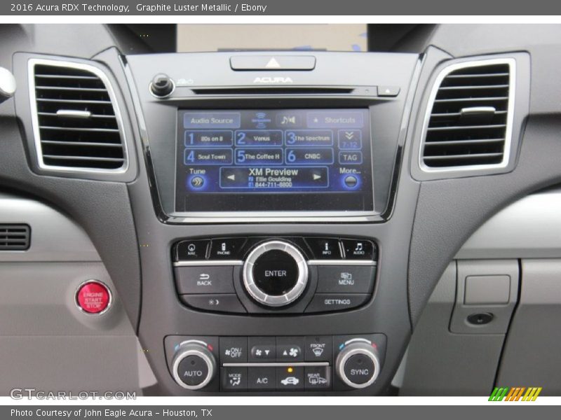 Graphite Luster Metallic / Ebony 2016 Acura RDX Technology