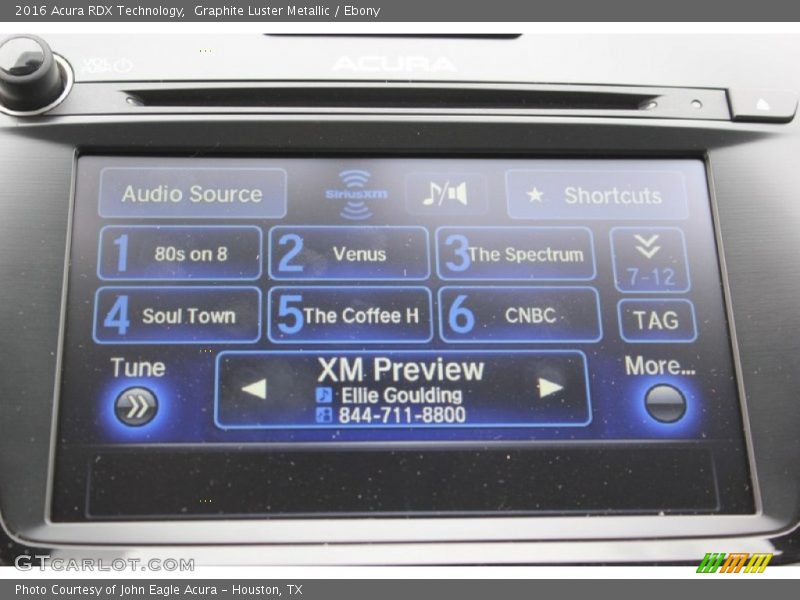 Graphite Luster Metallic / Ebony 2016 Acura RDX Technology