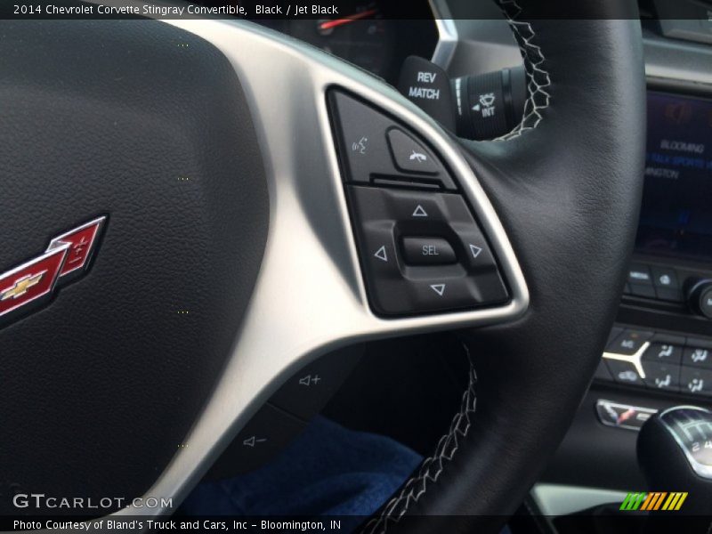 Black / Jet Black 2014 Chevrolet Corvette Stingray Convertible