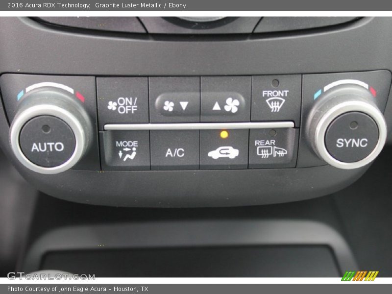 Graphite Luster Metallic / Ebony 2016 Acura RDX Technology