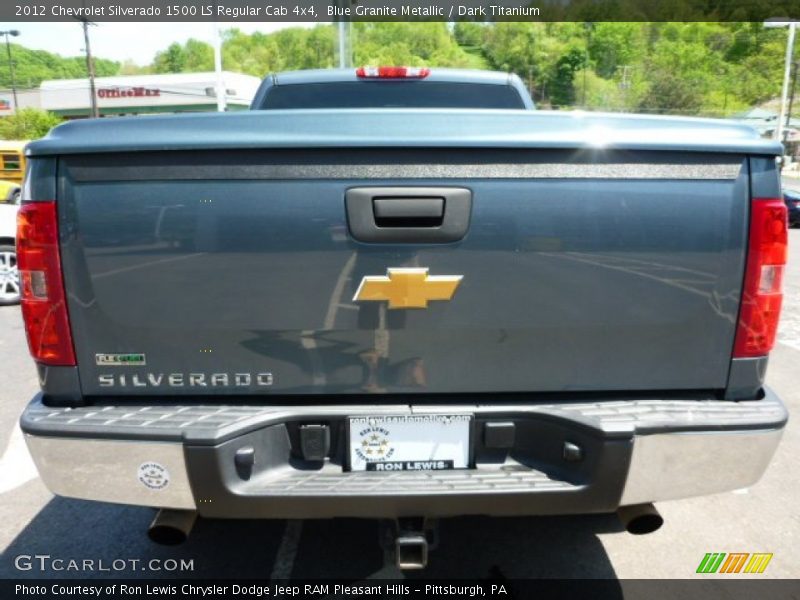 Blue Granite Metallic / Dark Titanium 2012 Chevrolet Silverado 1500 LS Regular Cab 4x4