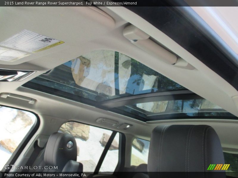 Sunroof of 2015 Range Rover Supercharged