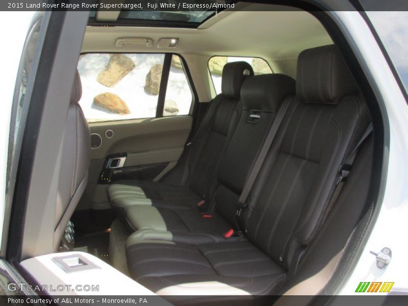 Rear Seat of 2015 Range Rover Supercharged