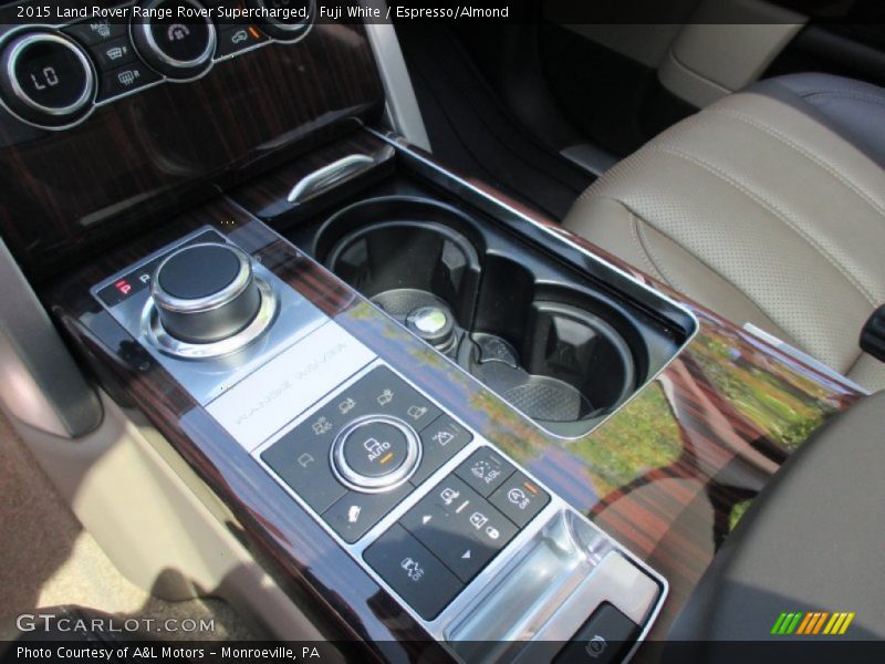 Controls of 2015 Range Rover Supercharged