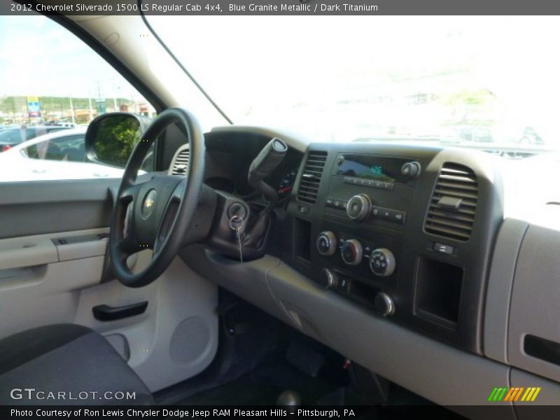 Blue Granite Metallic / Dark Titanium 2012 Chevrolet Silverado 1500 LS Regular Cab 4x4