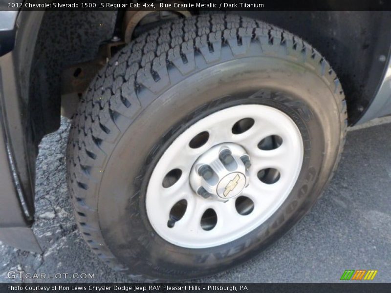 Blue Granite Metallic / Dark Titanium 2012 Chevrolet Silverado 1500 LS Regular Cab 4x4