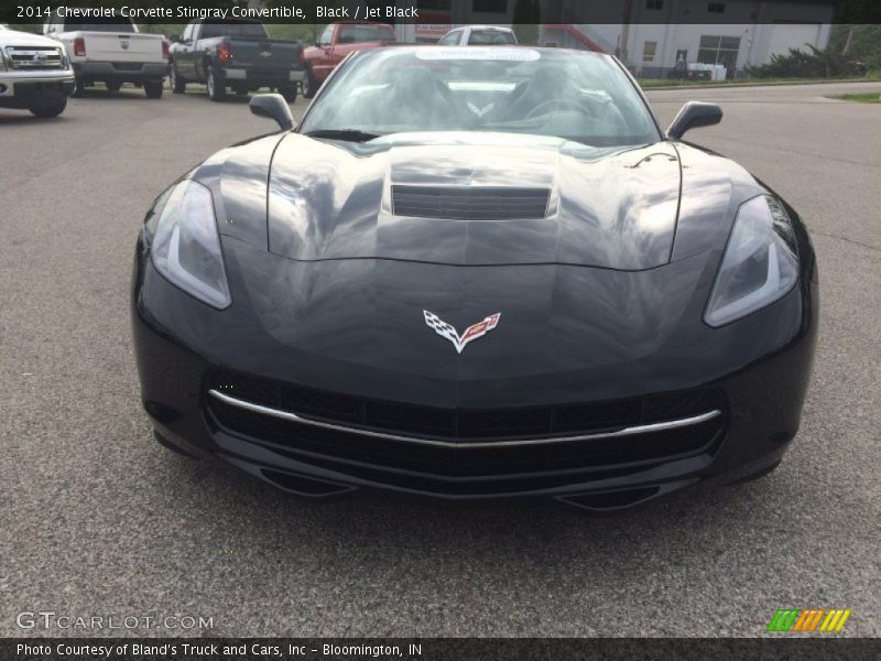 Black / Jet Black 2014 Chevrolet Corvette Stingray Convertible