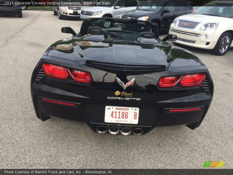 Black / Jet Black 2014 Chevrolet Corvette Stingray Convertible