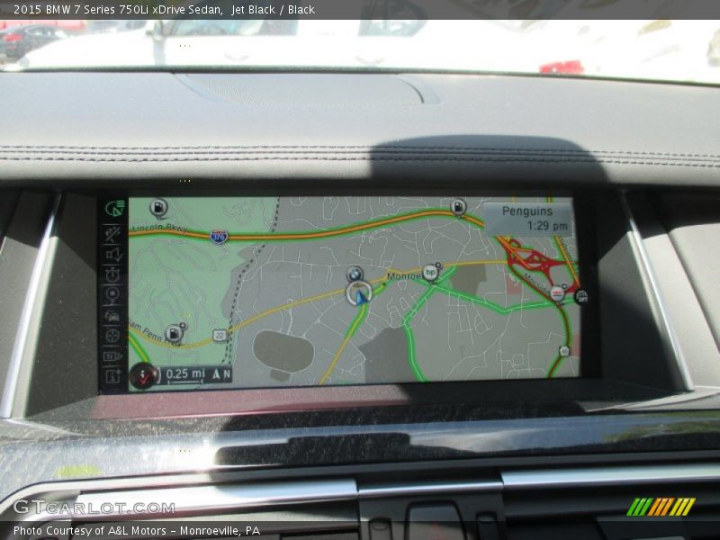 Jet Black / Black 2015 BMW 7 Series 750Li xDrive Sedan