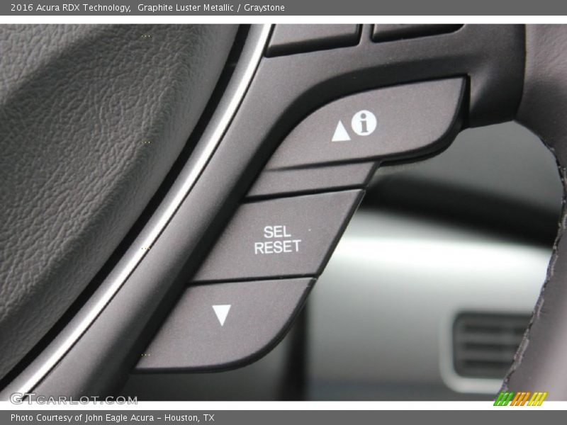Graphite Luster Metallic / Graystone 2016 Acura RDX Technology