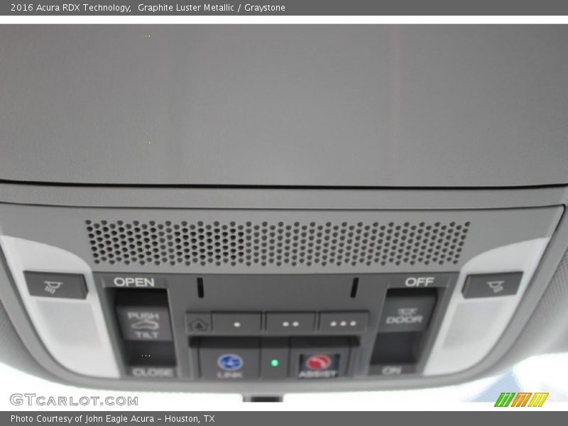 Graphite Luster Metallic / Graystone 2016 Acura RDX Technology