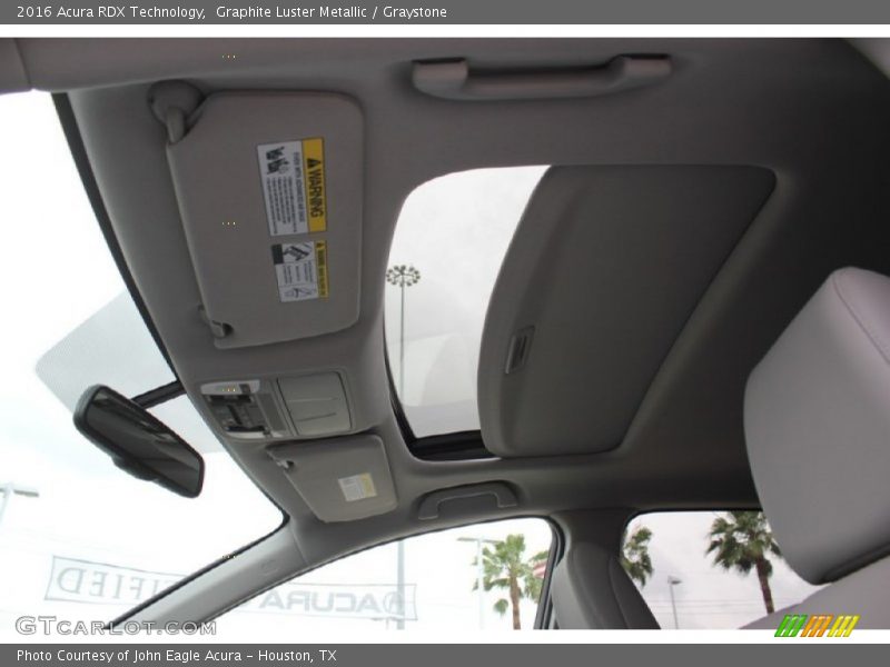 Graphite Luster Metallic / Graystone 2016 Acura RDX Technology