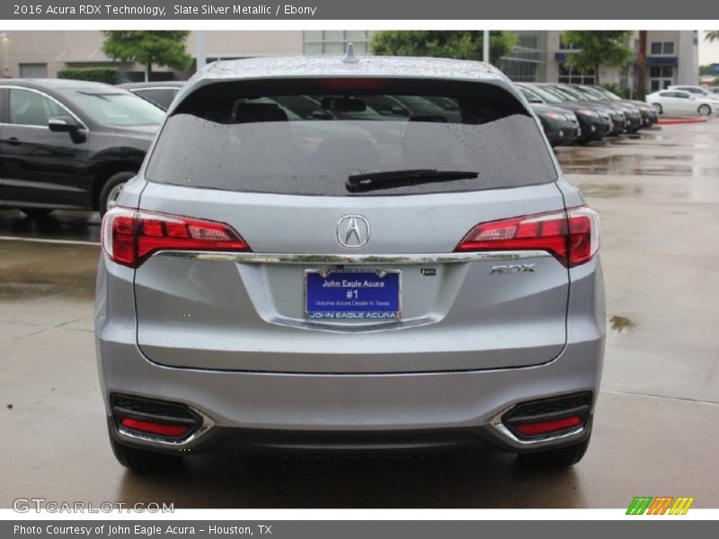 Slate Silver Metallic / Ebony 2016 Acura RDX Technology