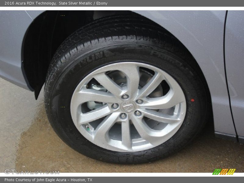 Slate Silver Metallic / Ebony 2016 Acura RDX Technology