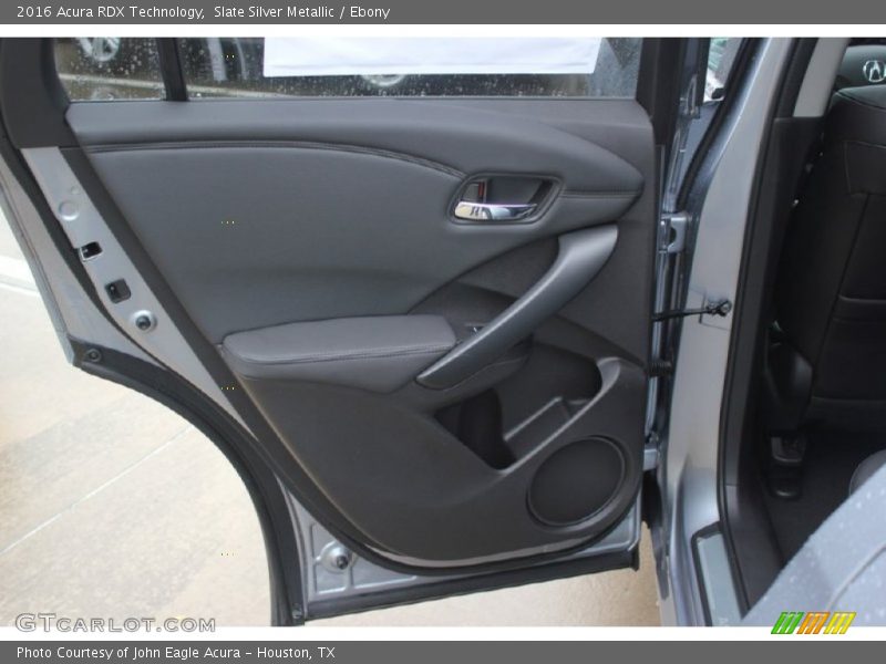 Slate Silver Metallic / Ebony 2016 Acura RDX Technology