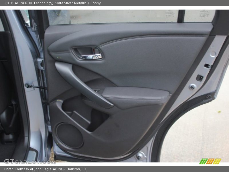 Slate Silver Metallic / Ebony 2016 Acura RDX Technology