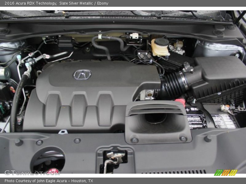 Slate Silver Metallic / Ebony 2016 Acura RDX Technology