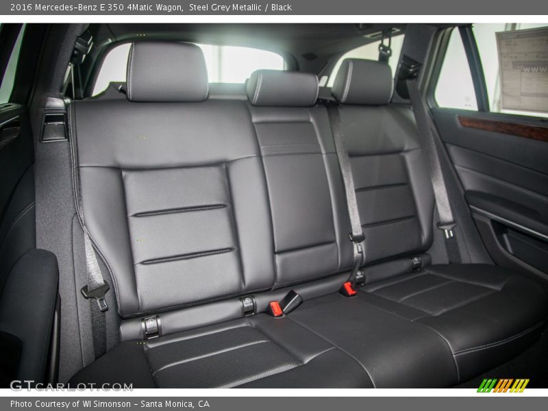 Rear Seat of 2016 E 350 4Matic Wagon