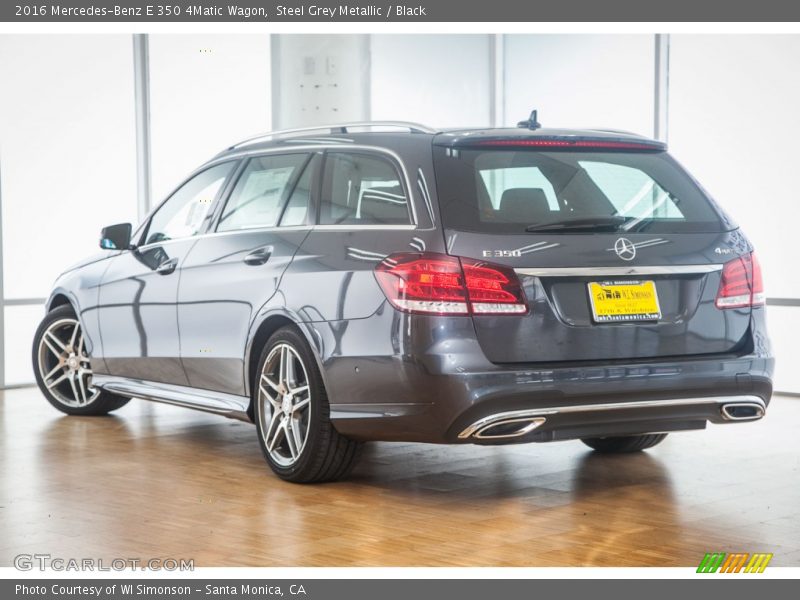 Steel Grey Metallic / Black 2016 Mercedes-Benz E 350 4Matic Wagon