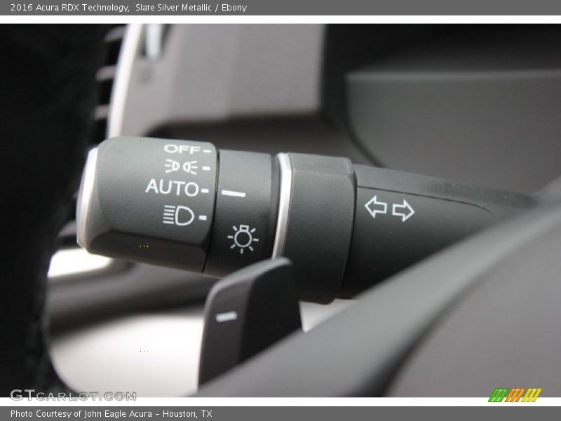 Slate Silver Metallic / Ebony 2016 Acura RDX Technology