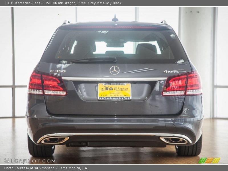 Steel Grey Metallic / Black 2016 Mercedes-Benz E 350 4Matic Wagon