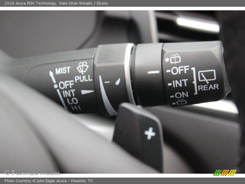 Slate Silver Metallic / Ebony 2016 Acura RDX Technology