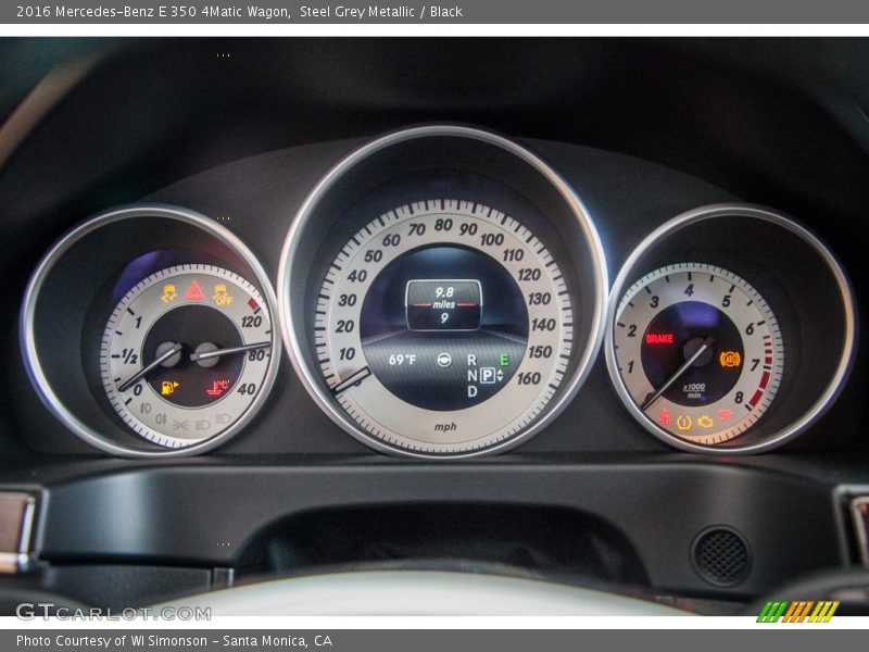  2016 E 350 4Matic Wagon 350 4Matic Wagon Gauges
