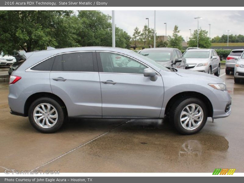 Slate Silver Metallic / Ebony 2016 Acura RDX Technology