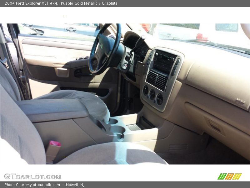 Pueblo Gold Metallic / Graphite 2004 Ford Explorer XLT 4x4