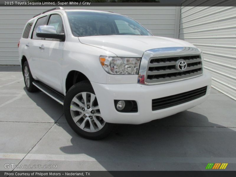 Front 3/4 View of 2015 Sequoia Limited