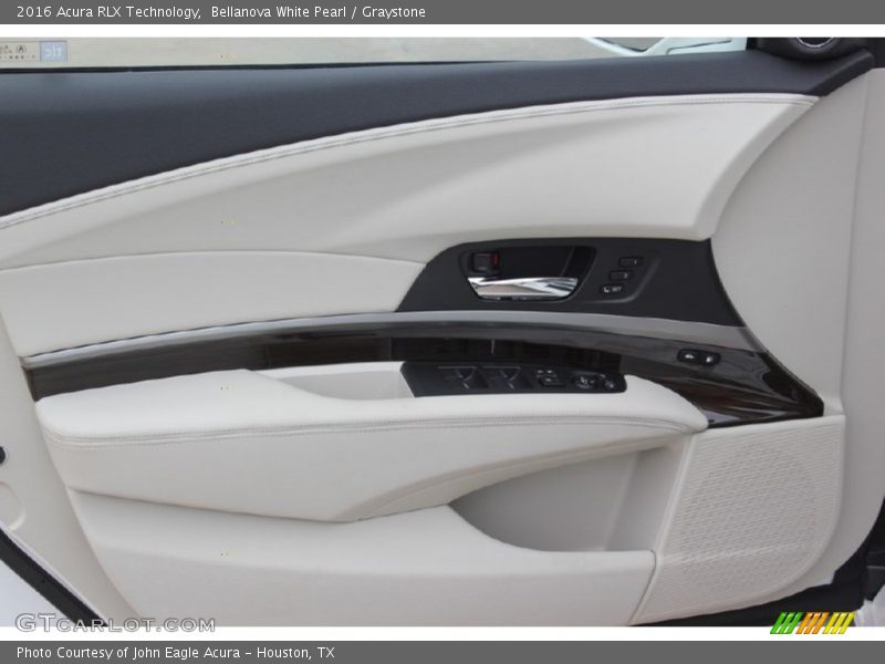 Bellanova White Pearl / Graystone 2016 Acura RLX Technology
