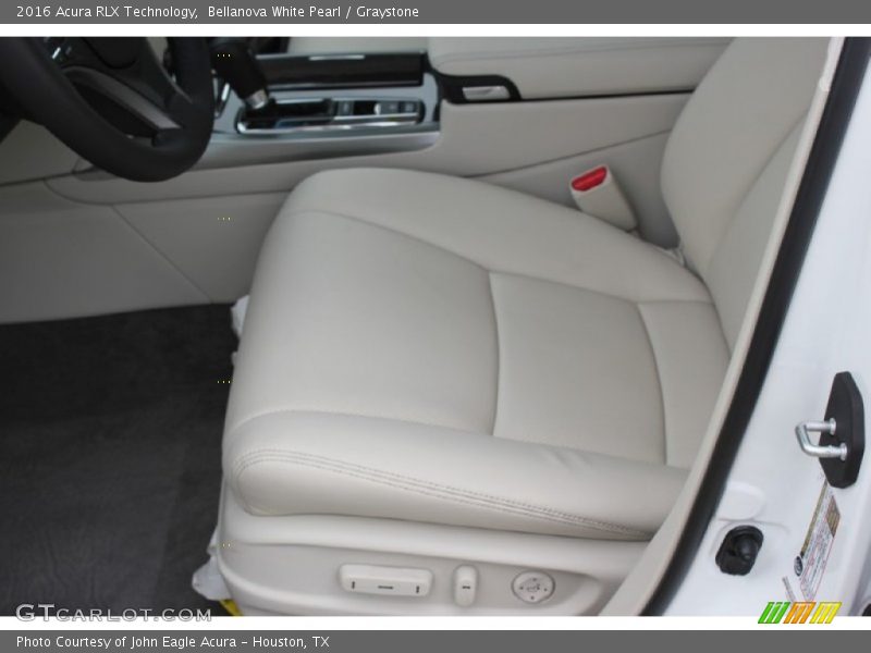 Bellanova White Pearl / Graystone 2016 Acura RLX Technology