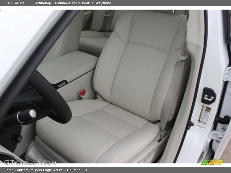 Bellanova White Pearl / Graystone 2016 Acura RLX Technology