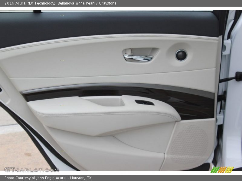 Bellanova White Pearl / Graystone 2016 Acura RLX Technology