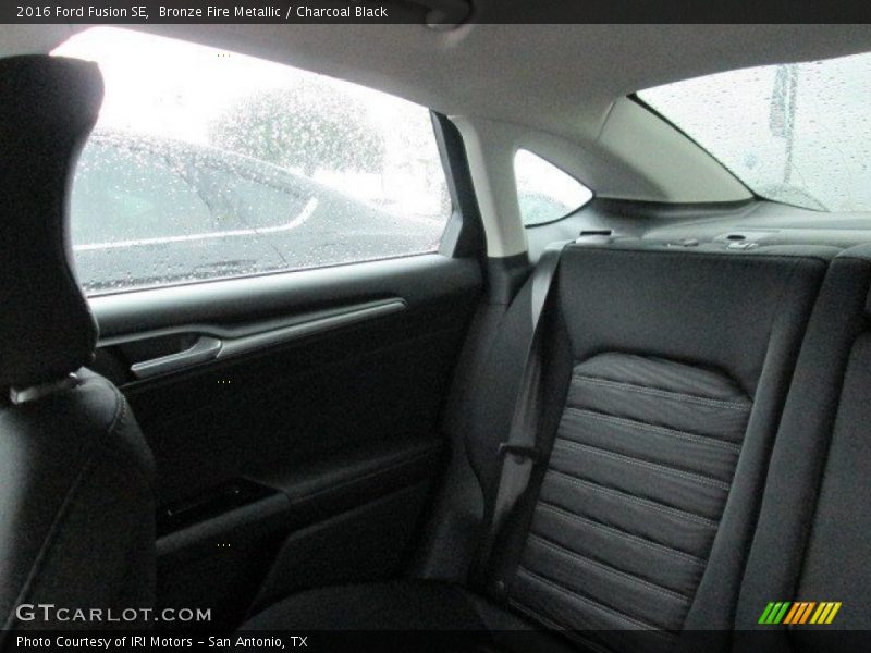 Bronze Fire Metallic / Charcoal Black 2016 Ford Fusion SE
