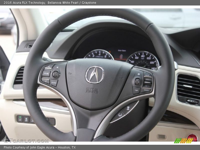 Bellanova White Pearl / Graystone 2016 Acura RLX Technology