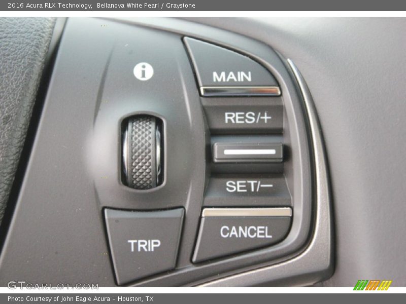 Bellanova White Pearl / Graystone 2016 Acura RLX Technology