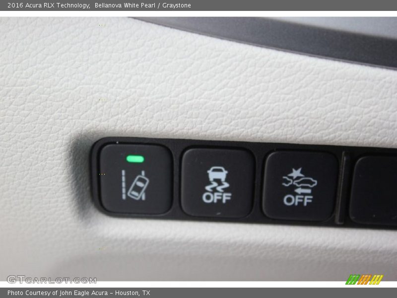 Bellanova White Pearl / Graystone 2016 Acura RLX Technology