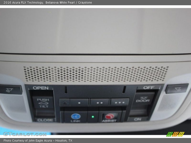 Bellanova White Pearl / Graystone 2016 Acura RLX Technology