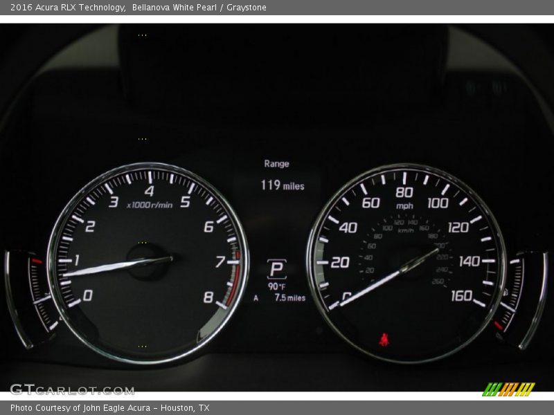 Bellanova White Pearl / Graystone 2016 Acura RLX Technology