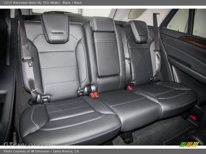 Black / Black 2015 Mercedes-Benz ML 350 4Matic