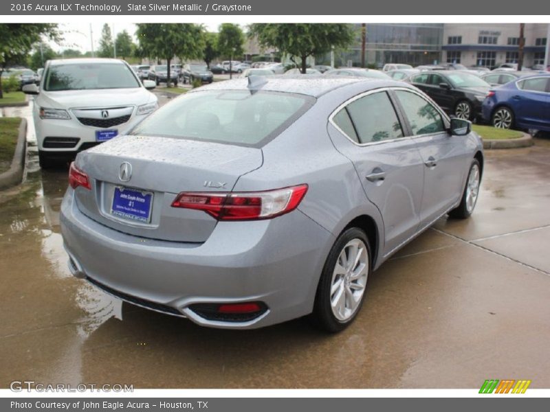 Slate Silver Metallic / Graystone 2016 Acura ILX Technology