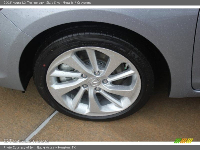 Slate Silver Metallic / Graystone 2016 Acura ILX Technology