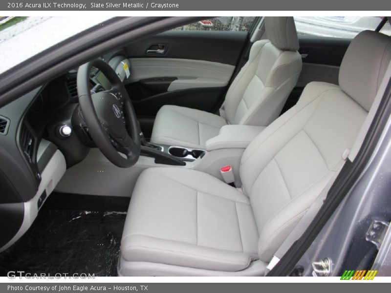 Slate Silver Metallic / Graystone 2016 Acura ILX Technology